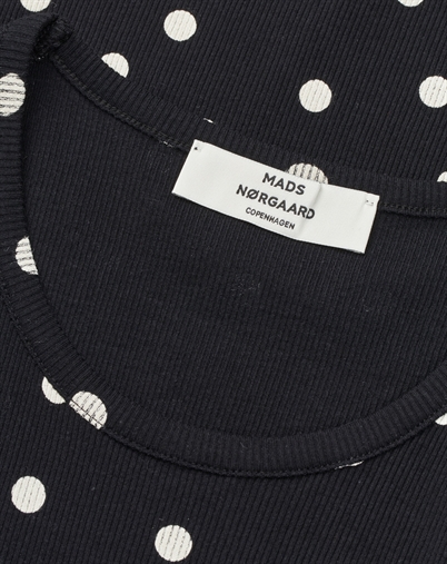 Mads Nørgaard - Addie Top - Dot AOP Black